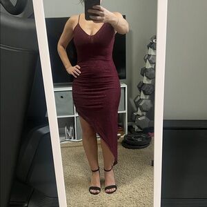 Windsor Sparkling Burgundy Dress